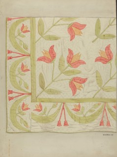 Quilt, 1937. Creator: Dayton Brown.