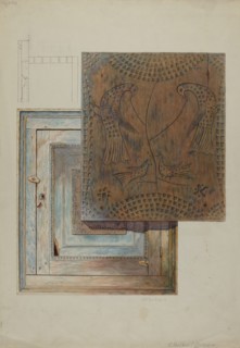 Wall Cabinet, 1935/1942. Creator: Ethelbert Brown.
