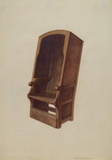 Chair, c. 1941. Creator: Ethelbert Brown.