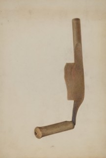Drawknife, c. 1938. Creator: George C. Brown.