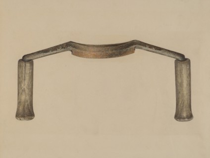 Drawknife, c. 1938. Creator: George C. Brown.