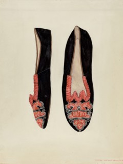 Dancing Slipper, 1935/1942. Creator: Ann Gene Buckley.