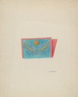 Needle Case, c. 1937. Creator: Ruth Buker.