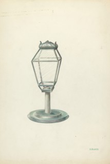 Lantern, 1935/1942. Creator: Ruth Buker.