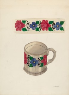 Shaving Mug, 1936. Creator: Irene M. Burge.