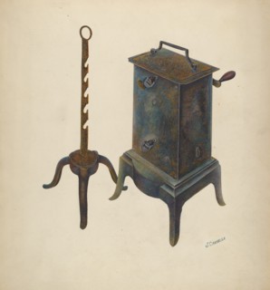Clock Jack, c. 1941. Creator: Joseph Cannella.