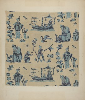 Printed Cotton, c. 1941. Creator: Ernest Capaldo.