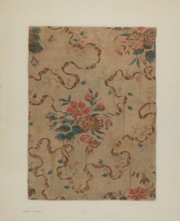 Printed Cotton, c. 1940. Creator: Ernest Capaldo.