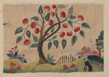 Petticoat Border, 1936. Creator: Suzanne Chapman.