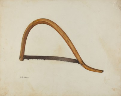 Saw, c. 1940. Creator: Charles Charon.