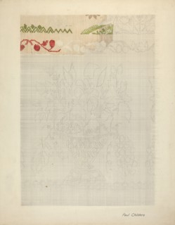 Technique Demo (Jacquard Coverlet), c. 1941. Creator: William Paul Childers.