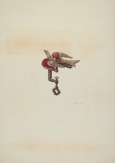 Sewing Bird, 1935/1942. Creator: Robert Clark.