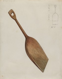 Grain Scoop, c. 1936. Creator: Hugh Clarke.