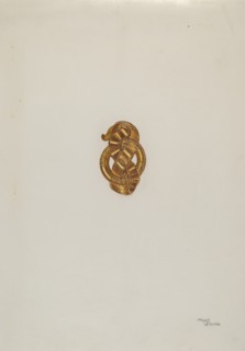 Brooch, c. 1938. Creator: Hugh Clarke.