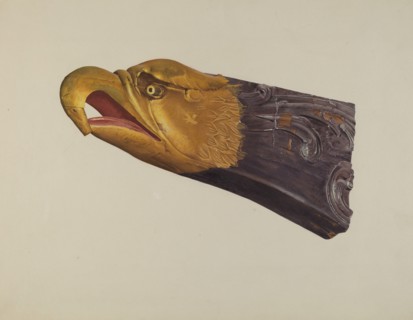 Eagle, c. 1937. Creator: Frances Cohen.