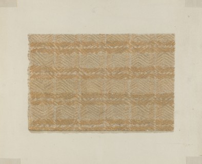 Shaker Bedspread, 1935/1942. Creator: George Constantine.