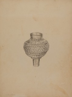 Peg Lamp, c. 1938. Creator: John Dana.