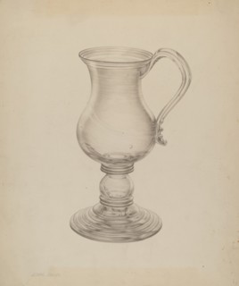 Mug, c. 1940. Creator: John Dana.
