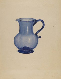 Creamer, c. 1940. Creator: John Dana.