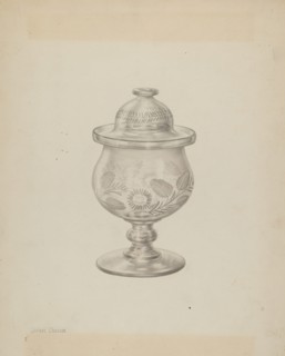 Sugar Bowl, c. 1940. Creator: John Dana.