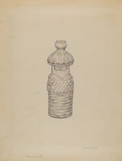 Mustard Pot, c. 1936. Creator: John Dana.