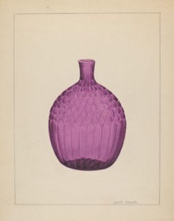 Flask, c. 1936. Creator: John Dana.