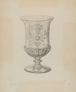 Vase, c. 1940. Creator: John Dana.