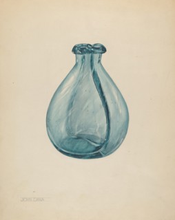 Gemel Bottle, c. 1937. Creator: John Dana.