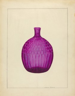 Flask, c. 1940. Creator: John Dana.