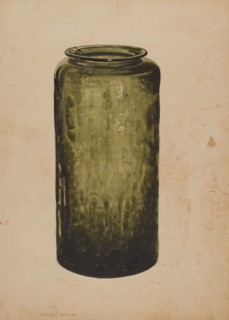 Jar, c. 1937. Creator: John Dana.