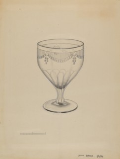 Glass, 1936. Creator: John Dana.