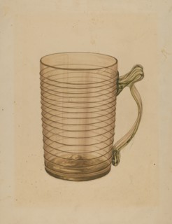 Mug, 1935/1942. Creator: John Dana.