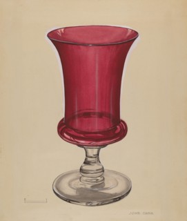 Vase, c. 1936. Creator: John Dana.