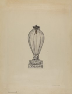 Spark Lamp, c. 1936. Creator: John Dana.