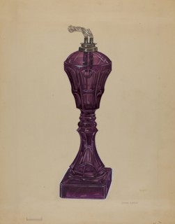 Lamp, c. 1936. Creator: John Dana.
