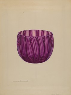 Finger Bowl, c. 1936. Creator: John Dana.