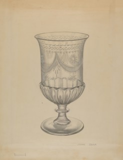 Vase, c. 1936. Creator: John Dana.