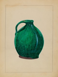 Jug, c. 1936. Creator: John Dana.