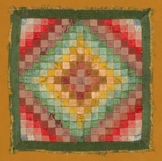 Square, Bhutan, 18th century, late Ming dynasty (1368-1644)/ early Qing dynasty (1644-1912). Creator: Unknown.
