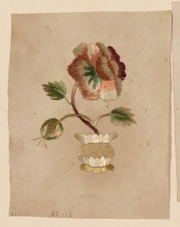 Pattern, Uzbekistan, 18th century. Creator: Unknown.