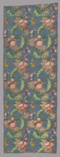 Length of Woven Silk, France, 1735-45. Creator: Design in the Style of Jean Baptiste Pillement.