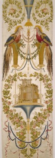 The Pheasants from the "Verdures of the Vatican" Series, Lyon, c. 1799. Creators: Jean Démosthène Dugourc, Claude Pierre Etienne Camille Pernon.