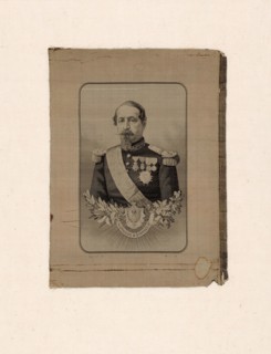 Portrait of Napoleon III (1808-1873), Emperor, Lyon, 19th century. Creator: Marc-Laurent Bruyas.