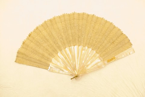 Fan, France, c. 1870. Creator: Unknown.