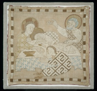 Part of an Antependium (Depicting The Last Supper), Germany, 1300/10. Creator: Unknown.