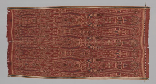 Ikat-dyed Blanket, Malaysia, 1875/1900. Creator: Unknown.