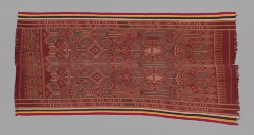 Ikat-dyed Blanket, Malaysia, 1875/1900. Creator: Unknown.