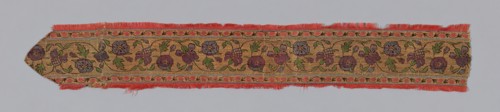 Fragment (Border), Iran, 17th century. Creator: Unknown.