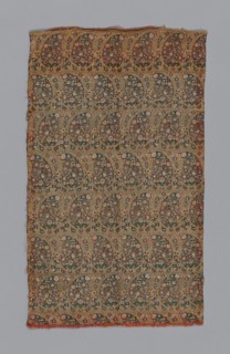 Fragment (Dress Fabric), Iran, 1801/50. Creator: Unknown.