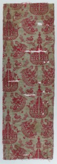 Fragment (Dress Fabric), Persia, 1601/25. Creator: Unknown.